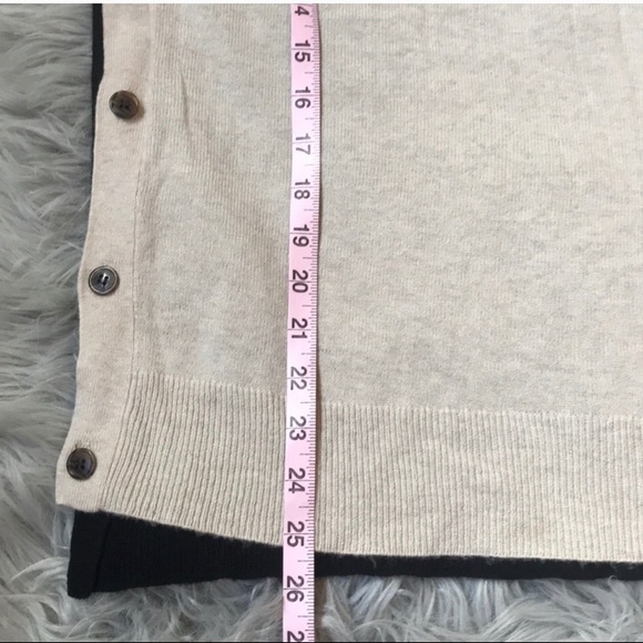 J. Crew Side Button Color block Sweater - Picture 4 of 5